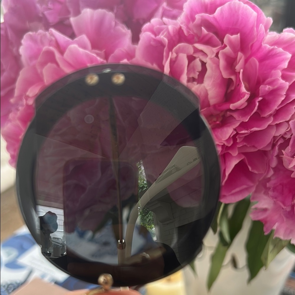 Miu Miu Black Sunglasses with Pink Case - Picture 8 of 14